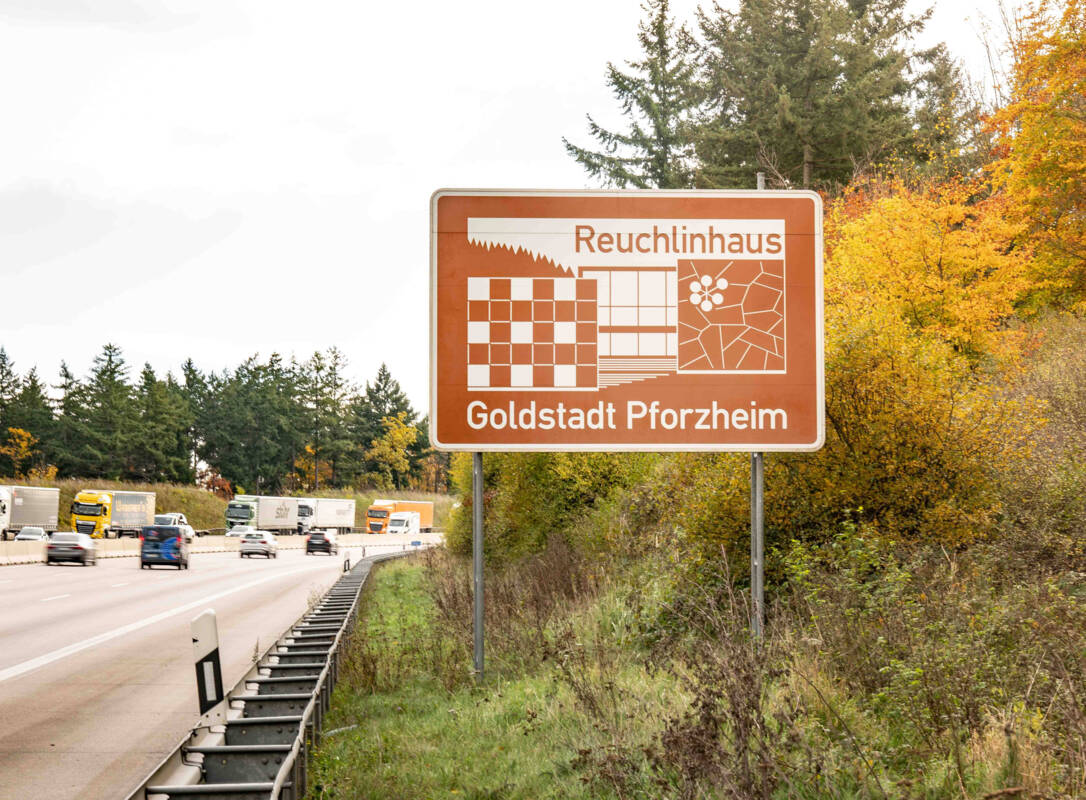 Autobahnausfahrt Pforzheim