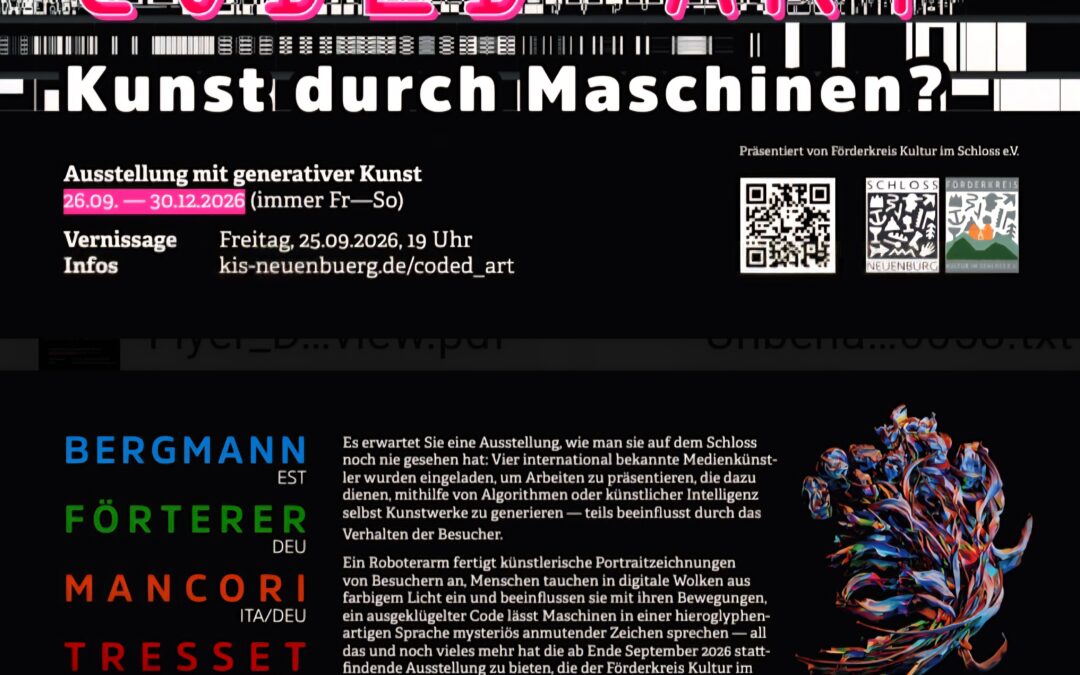CODED ART – Multimedia-Ausstellung auf Schloss Neuenbürg