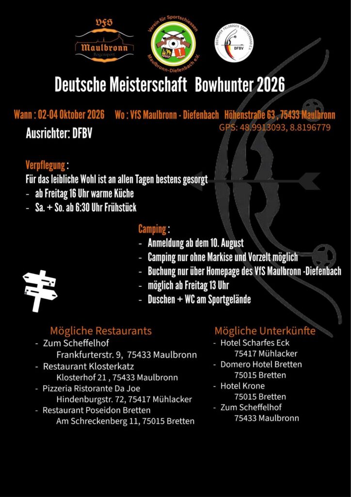 Deutsche Meisterschaft Bowhunter 2026