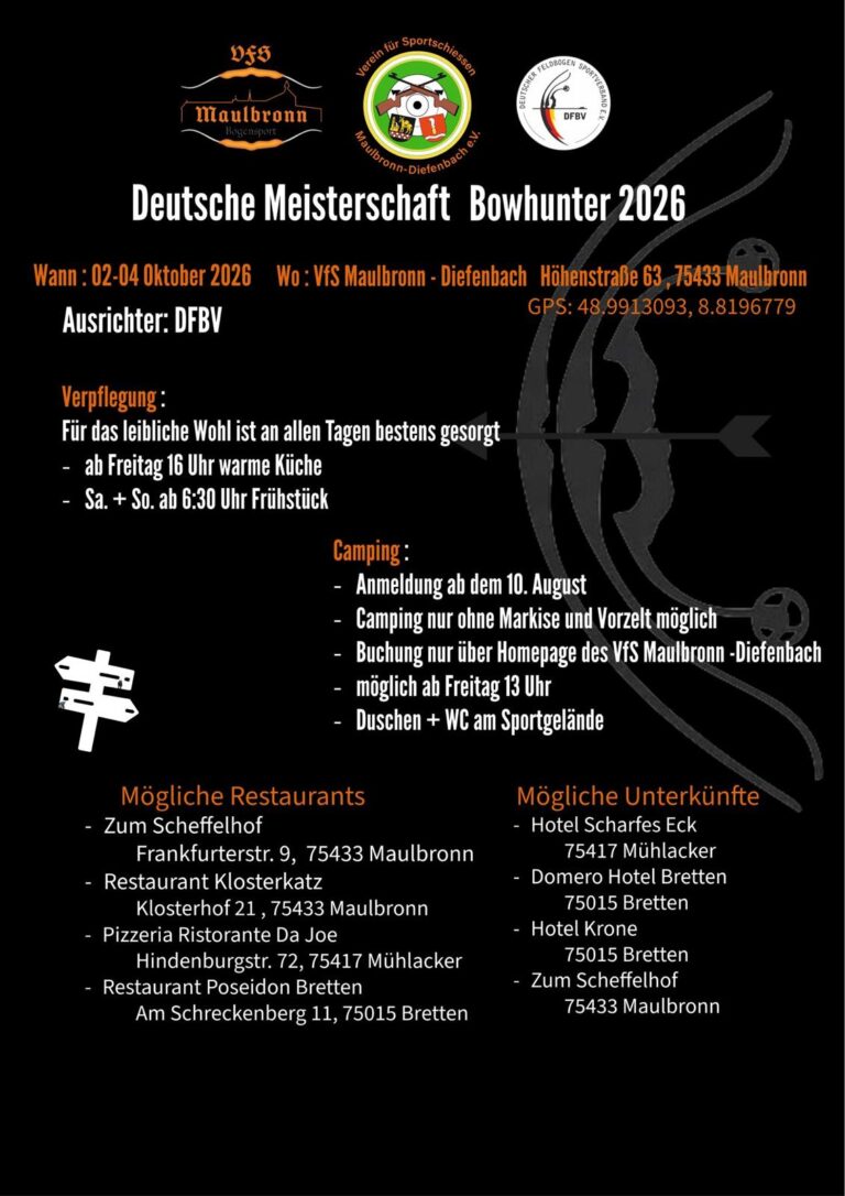 Deutsche Meisterschaft Bowhunter 2026
