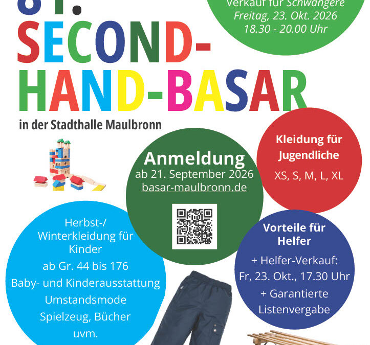 81. Herbst-Winter-Basar