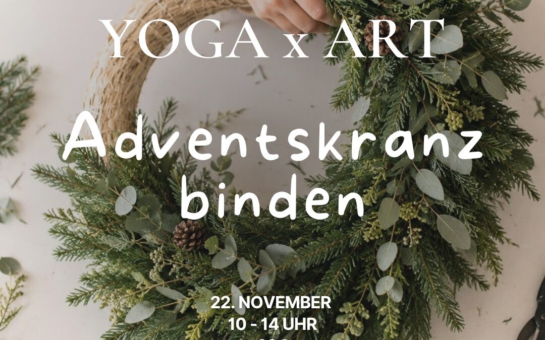 Adventskranz binden
