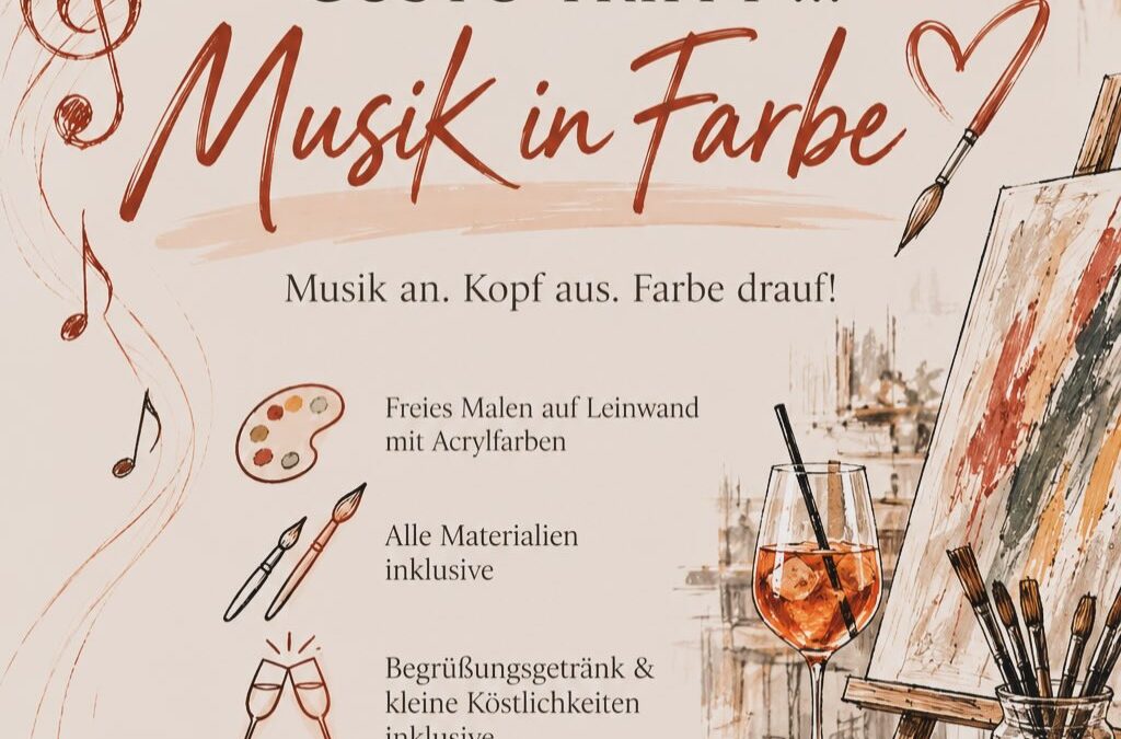 Gusto trifft Musik in Farbe