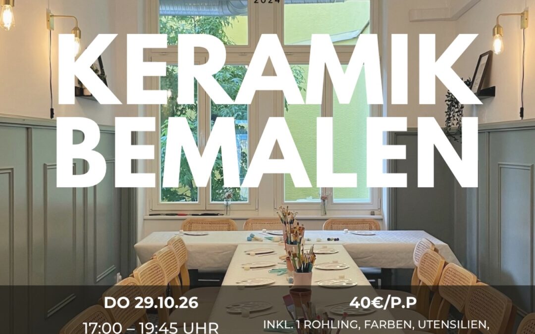 Keramik bemalen